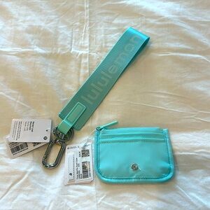 Lululemon Key chain and card case